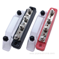 Red+Black 5 Kind BU-B Power Busbar with Cover